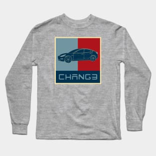Support Change Long Sleeve T-Shirt